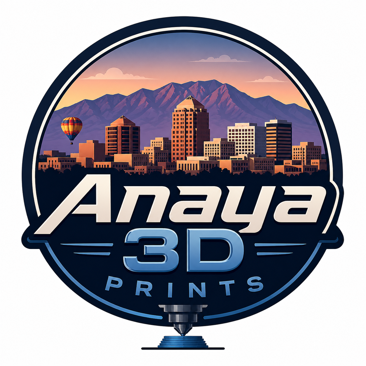 Anaya 3D Prints Logo
